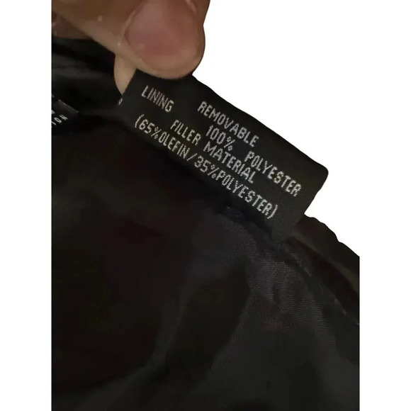 First Classics Italian Leather Gear Leather Motorcycle Jacket Size L - Picture 11 of 16